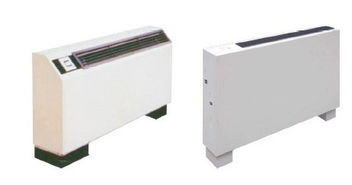 立式明装风机盘管产品大图 上海舒莱特空调设备公司