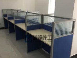 图 成都厂家出售全新办公桌工位卡座电销位呼叫中心 成都办公用品